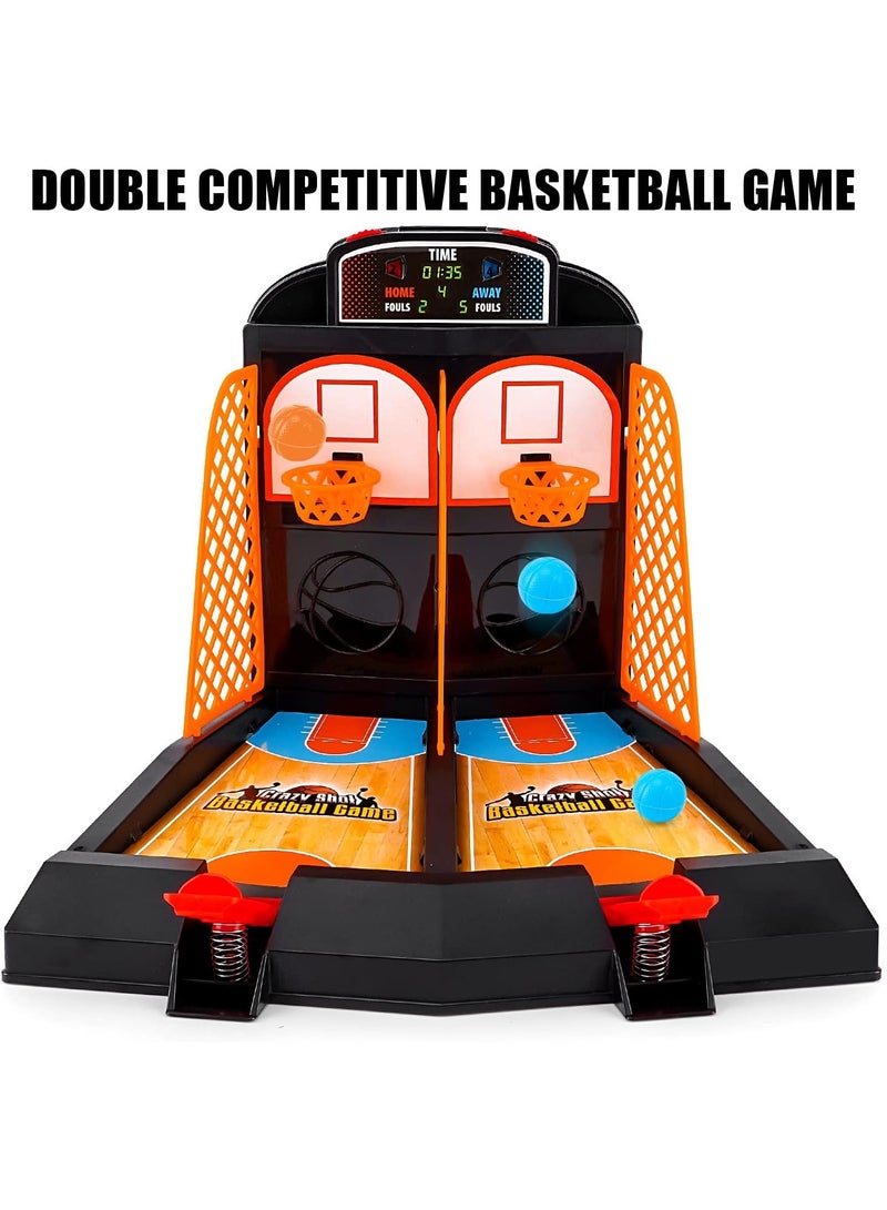 Goodley Sports Mini Basketball, Tabletop Games for Kids and Adults, Desktop Games, Adult Desk Games, Basketball Gifts for Boys 8-12 Years Old - Image 2